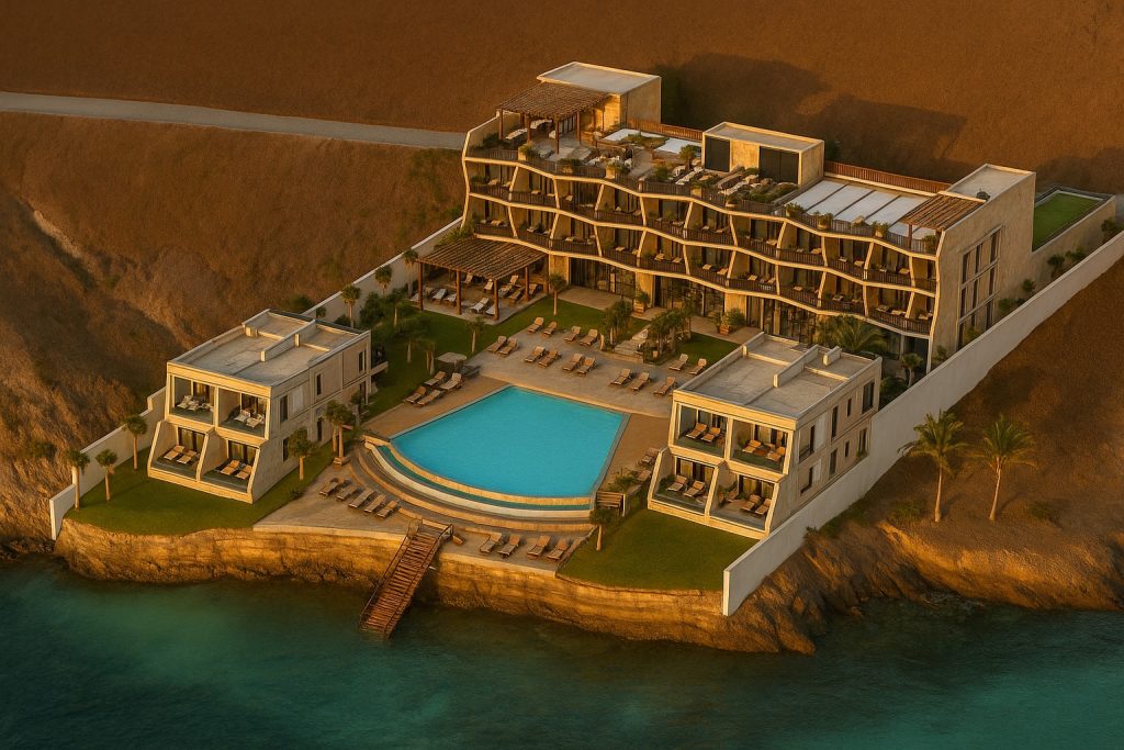 Boge Hotel — mimari proje görseli