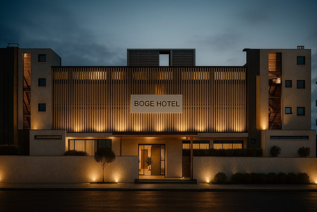Boge Hotel — mimari proje görseli