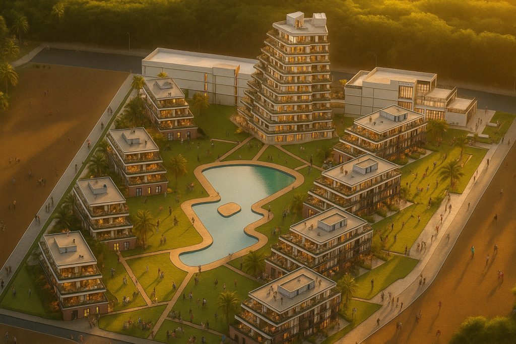 Fumba CPS CITY — mimari proje görseli